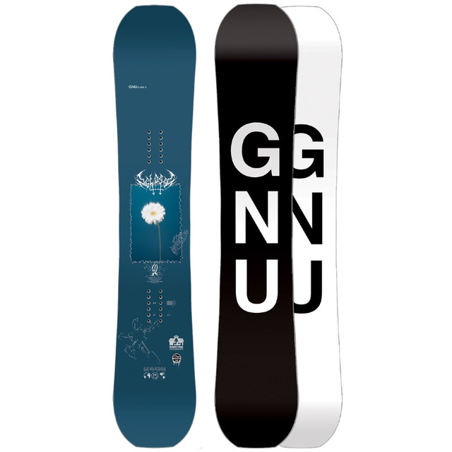 スノーボード GNU gloss 144 18-19 2025-gnu-gloss c-womens-